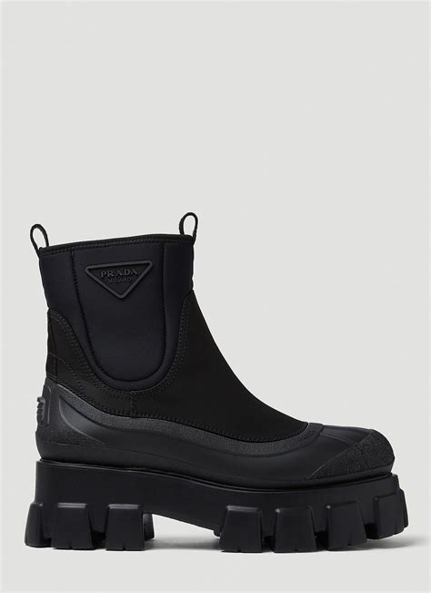 prada duck boots